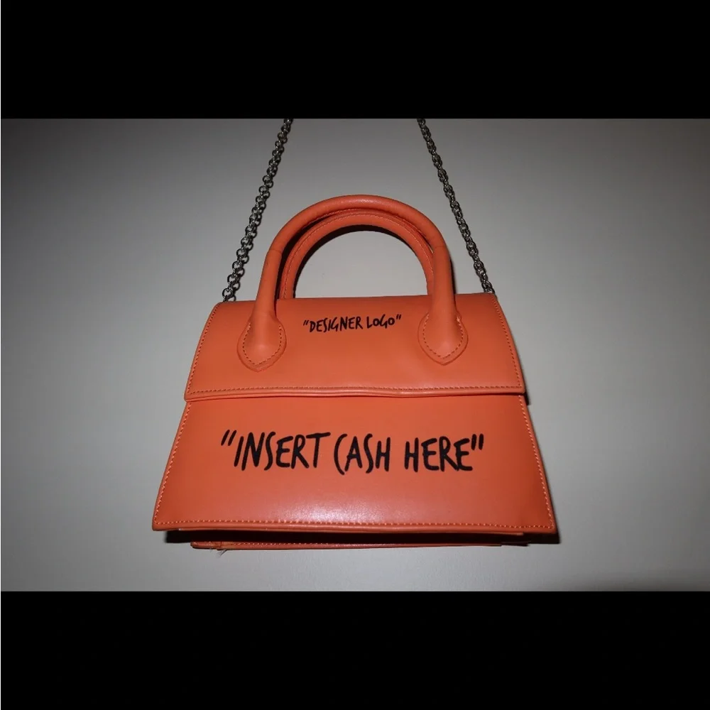 Boohoo Orange Purse - Picture 2 of 6